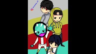 4 BROTHER [Minecraft FanArt] Speed Art Paintool Sai 2019