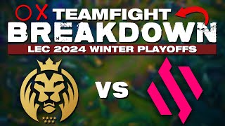 MDK vs BDS Teamfight Breakdown | 2024 LEC Winter Split | LoL Fight Club S5E11