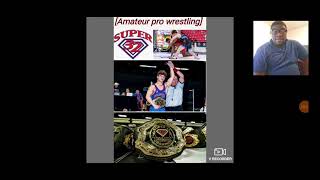 How a amateur pro wrestling title match would go?