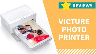 Victure Photo Printer - Print (4 x 6) inch Photos - Bluetooth Instant Photo Printer Android & iOS