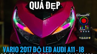 VARIO 2017 độ đèn led audi quá đẹp #vario2017_độ_kiển_siêu_đẹp_0346669686