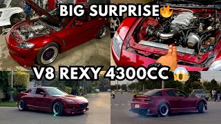 New Suprise V8 3uz Rx8 😱 Ft k20 Swap & Toyota MRS 🔥👌🏻