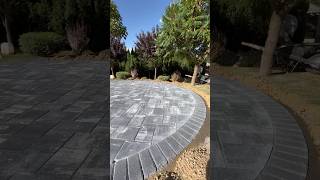 Circular Patio/ #garden #gardenlandscaping #gardening #nature #workout #shorts #viral #satisfying