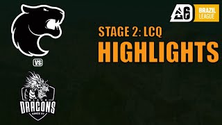 [HIGHLIGHTS] Furia vs Black Dragons | LCQ | Brazil League 2024 - Stage 2