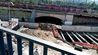 S21 Baustellen Update : Neubau des S-Bahntunnel an der Wolframstraße in Stuttgart