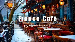 France Cafe Ambience with Bossa Nova Music to Study, Work | Cozy Cafe Shop Ambience & Jazz Music