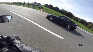 BEAST MODE - 911 Turbo vs 1000rr & Speeding