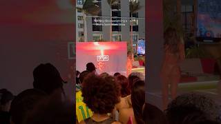 live crowd reaction to our rooftop Miami Swim Week Bikini Runway Show - you had to be there #runway