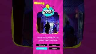 Disney Quiz: original space mountain #shorts #disneyquiz #viralshort