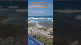 Watching the nice and relaxing waves! (old footage) #outdoors #water #beach #waves #mexicanbeach #YT