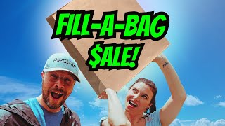 SHOCKING DEALS At This Thrift Shop FILL-A-BAG SALE! Huge Resale Haul Profits