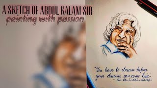 A SKETCH OF ABDUL KALAM SIR