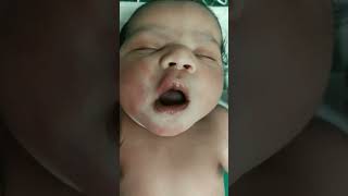 cute expresions of new born baby#