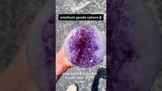 Amethyst is one of the best crystals for protection and calming energy