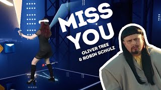 Oliver Tree & Robin Schulz - Miss You - Beat Saber - Mixed reality gameplay