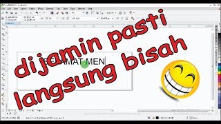 cara membuat desain spanduk dengan coreldraw