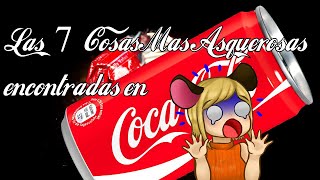 Las 7 cosas más asquerosas encontradas en bebidas de Coca Cola | reacción a Dross