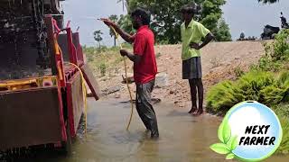 How to water wash the yanmar rice transplanter#yanmar #farming #agriculture #trending #ym60d