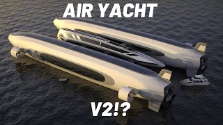 Flying Yacht V2 | Superyacht concept by Lazzarini Design