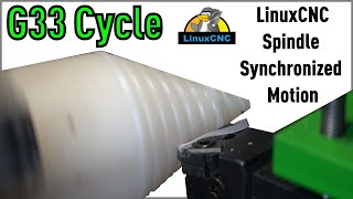 LinuxCNC - Синхронизированное движение шпинделя G33