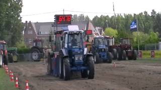 Team dallas tractorpulling Micho 4,5 landbouw