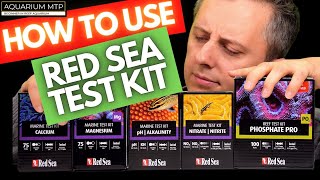 How to use RedSea Test Kit for Your Reef Tank