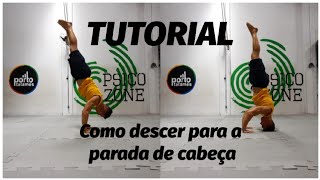 Como descer da parada de mãos para a parada de cabeça - Tutorial