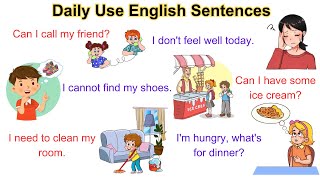 Daily Use English Sentences | English Speaking Practice | Daily English Sentences for Beginners