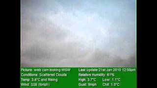 NorthTurtonWeather video file for 21/01/2010