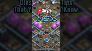 Tips for Clash of Clans players #shorts