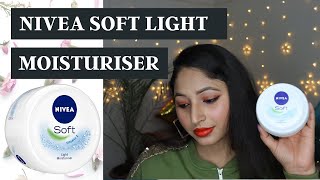 Nivea Soft Moisturizing Cream Review - Best Moisturizer For Dry Skin | Nivea Soft Light Moisturiser