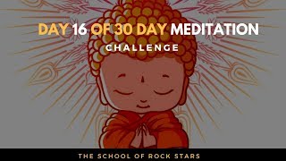 Day 16 of 30 day meditation challenge with Lily Ma||Day 3 at office || TEDx Speaker