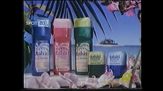 TAHITI BAGNO SCHIUMA (1986) Spot Anni 80