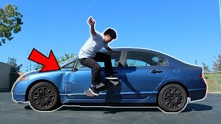 I SKATED MY CAR and THIS HAPPENED...