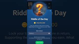 20 & 21 September | Riddle of the day | X Empire