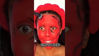 Red Skull Makeup Tutorial 💀❤️‍🔥