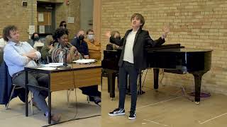 Effective Auditioning Masterclass, ORP: Mock Audition (High School) - Huxley Westemeier, tenor