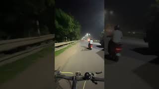 Night rides vibing to #thalapathy voice🔥🔥🔥🔥 #cycling #thalapathyvijay