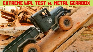 EXTREME TEST | WPL METAL TRANSMISSION | BEST WPL CRAWLER | WPL B1 | RC WITH POPEYE