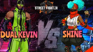 [SF6] Shine(Kimberly) vs Dual_Kevin(Rashid) High Level [Street Fighter 6]