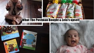 What The Postman Bought & Leia's upset with mummy | DITL