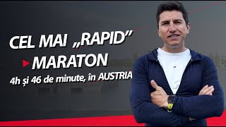 CEL MAI ,,RAPID” maraton pe care l-am alergat: 4h și 46 de minute, în AUSTRIA! 🫣