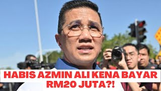 HABISLAH AZMIN KALI INI! KENA TUNTUT BAYAR RM20 JUTA? 😱