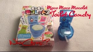 Japanese DIY Candy Kit - Moco Moco Mocolet Toilet Candy - Japans Snoep! Kawaii