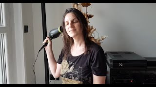 ASMR hair dryer sound in morning light - Pure movement - Happy sleep