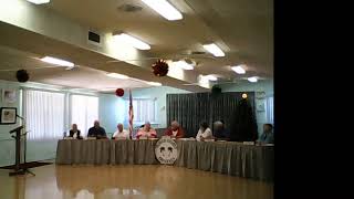 Trailer Estates Board Meeting 12-16-19