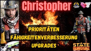 STATE OF SURVIVAL: GEN18 - CHRISTOPHER - UPGRADE EMPFEHLUNG