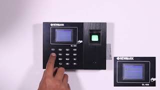 TUTORIAL NEWMARK MESIN ABSENSI GL-660 NEW