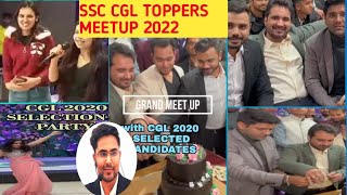 ssc cgl 2020 toppers meet up party 2022  @ABHINAYMATHS @GaganPratapMaths @AdityaRanjanTalks