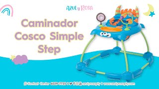 ¿Por qué el Caminador Andadera para bebé Cosco Simple Step es la elección perfecta?